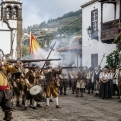 De Slag bij El Batán komt tot leven in Santa Brígida met een historische heropvoering